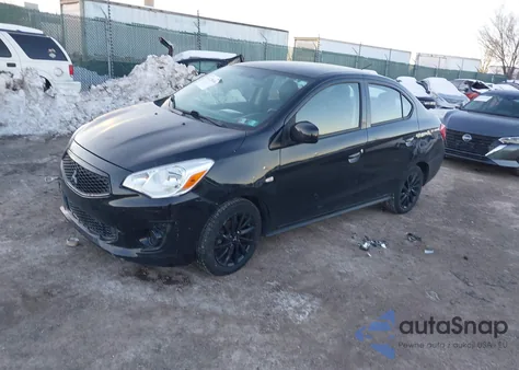2020 Mitsubishi Mirage G4 Le from USA, damaged, VIN ML32F4FJ7LHF01624